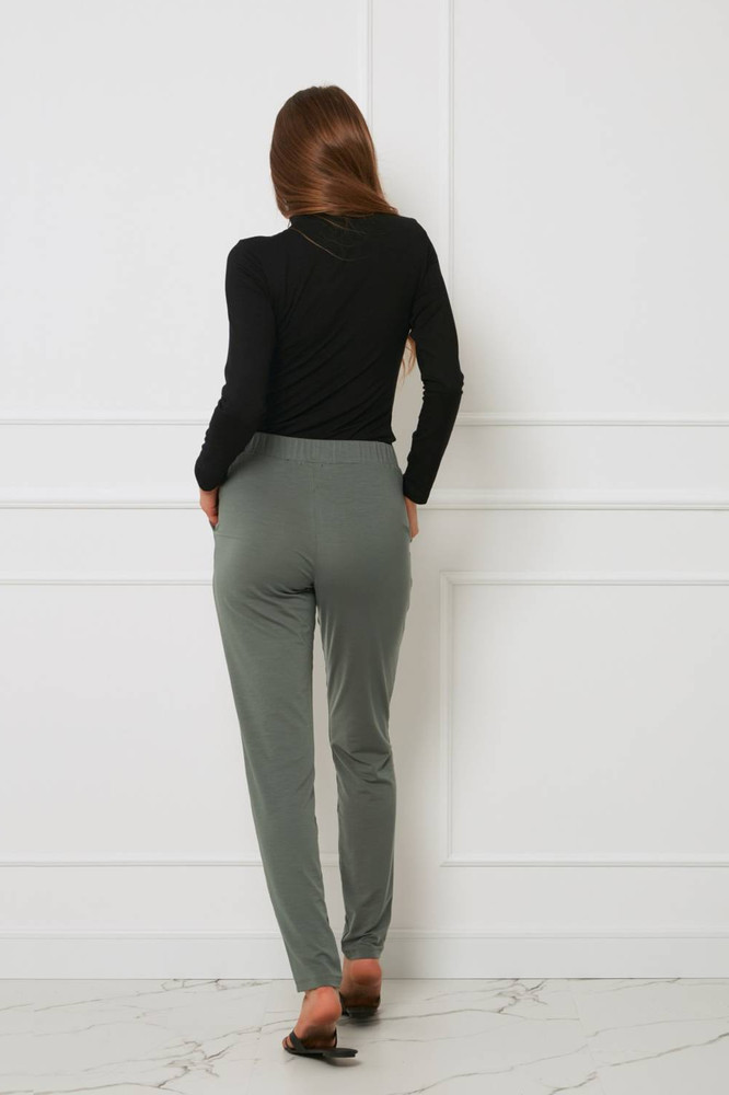 Bluzka damska - plus size z półgolfem OH!ZUZA N&D H24T - czarna