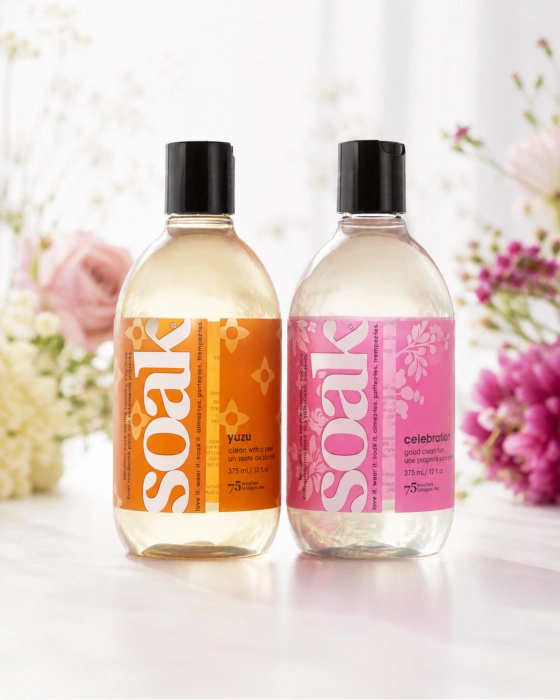 Soak DUO – 2 płyny do prania bielizny 375 ml w niższej cenie