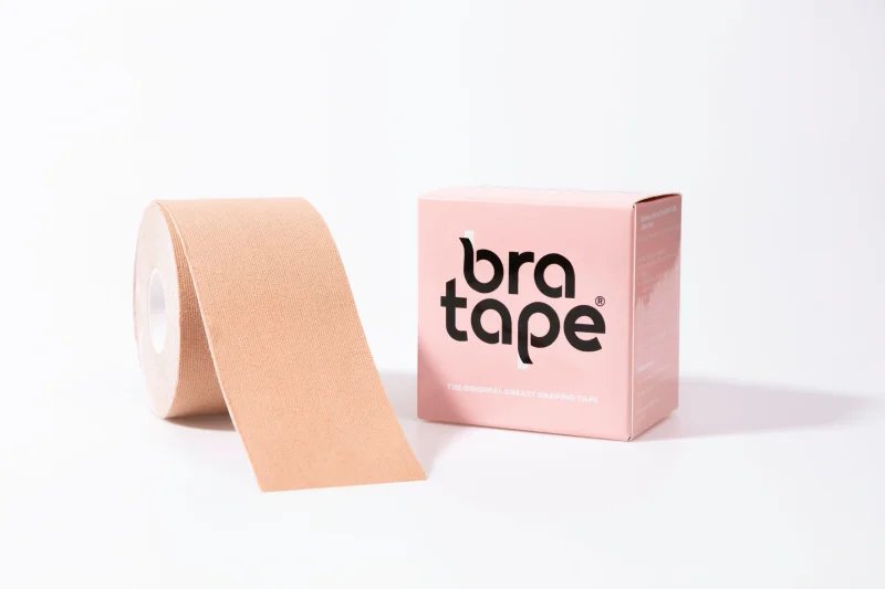 Bra Tape Zestaw 2w1 – taśma modelująca biust 5 cm i olejek do bezpiecznego usuwania taśmy
