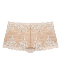 Wacoal Embrace Lace szorty koronkowe - beżowe / cieliste
