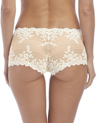 Wacoal Embrace Lace szorty koronkowe - beżowe / cieliste