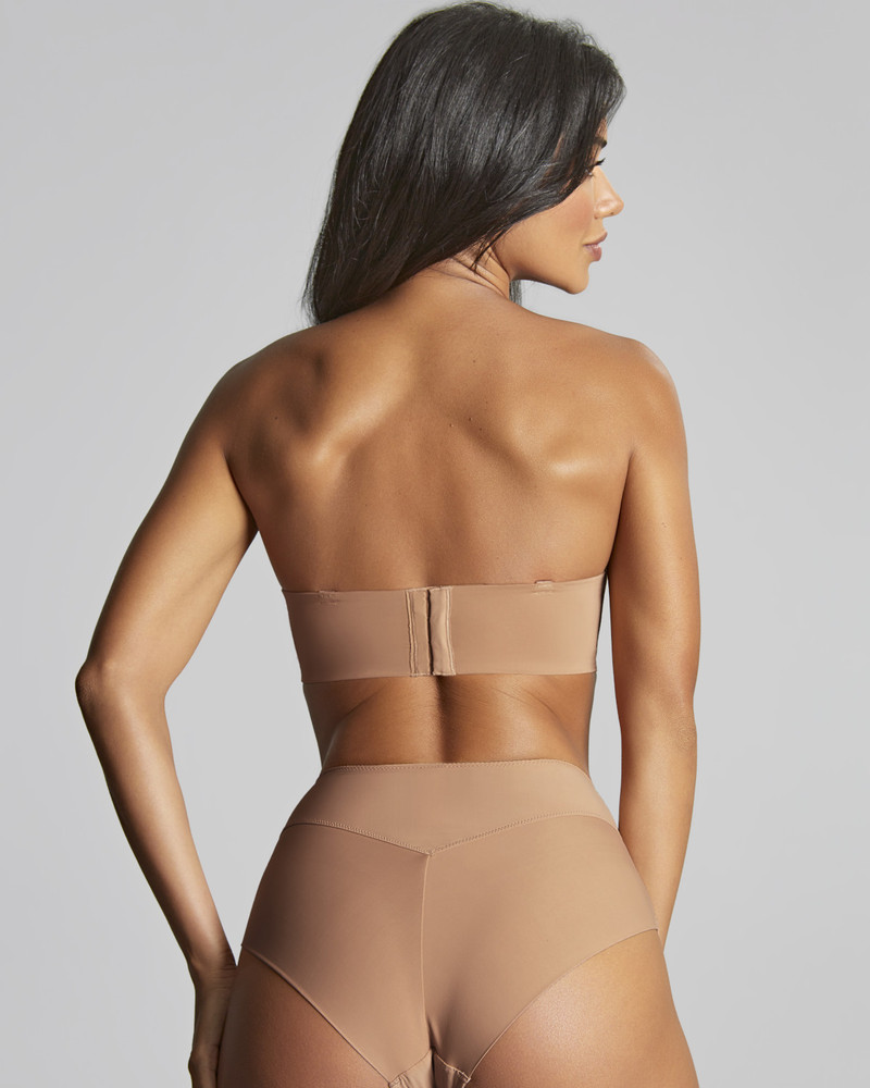 Panache 365 biustonosz strapless - miodowy