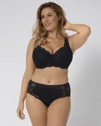 Amourette Charm Maxi 10181567 - czarne figi damskie