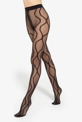 Rajstopy Modern W.05 40 Den - nero