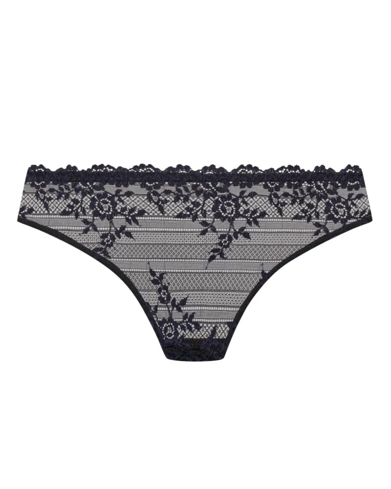 Wacoal – figi Embrace Lace – czarne