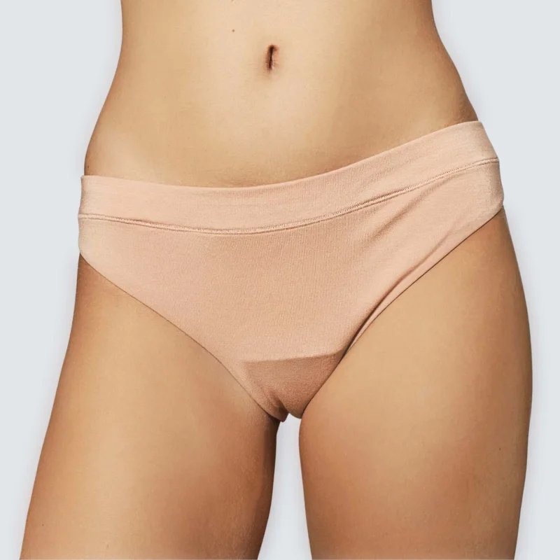 Majtki menstruacyjne Active Bikini - beżowe