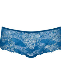 Lace Spotlight Bandeau Brief 10194027 majtki figi damskie niebieskie