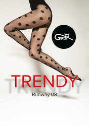 Rajstopy Runway W.08 - nero