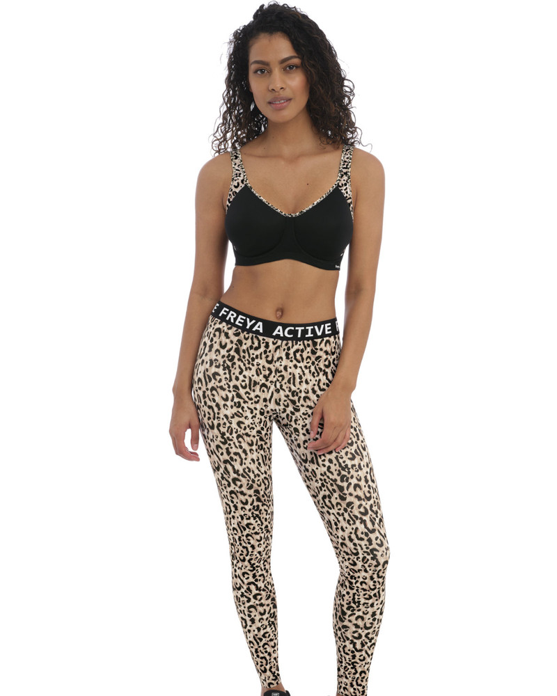 Freya Power Sculpt 2.0 legginsy sportowe - panterkowe
