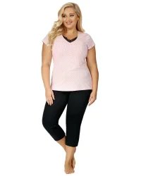 Piżama Alice 3/4 Plus size