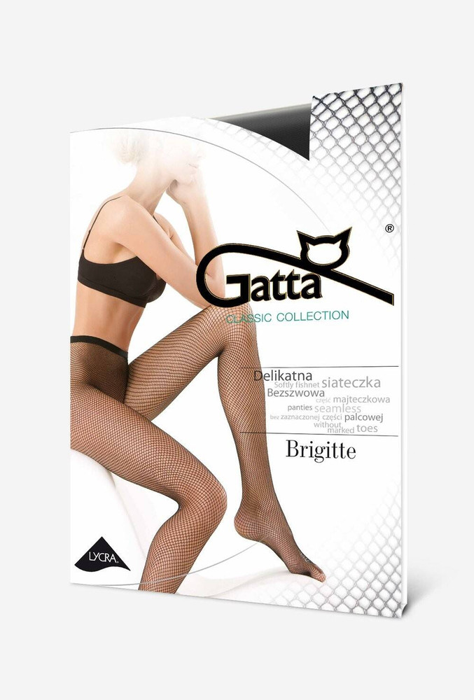 Rajstopy Brigitte Wz.01 Kabaretki - visone