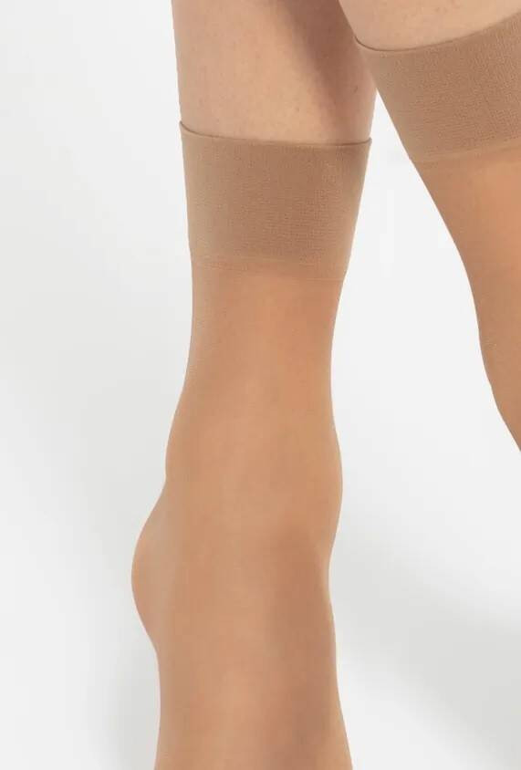 Skarpetki Lar Lycra 15 Den - beige