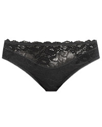 Lace Perfection figi - czarne