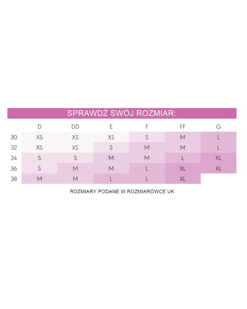 Freya Daisy Lace biustonosz braletka - biały